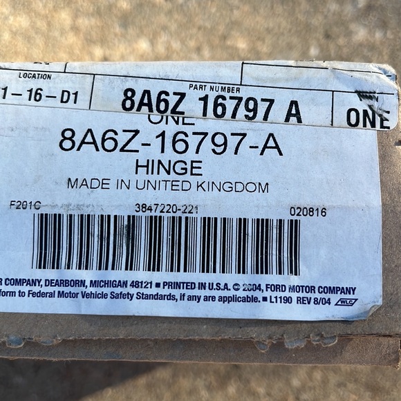 Ford Genuine OEM New Old Stock - Picture 2 of 4